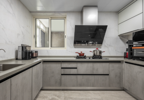 回龙湾小区106平现代风格装修案例