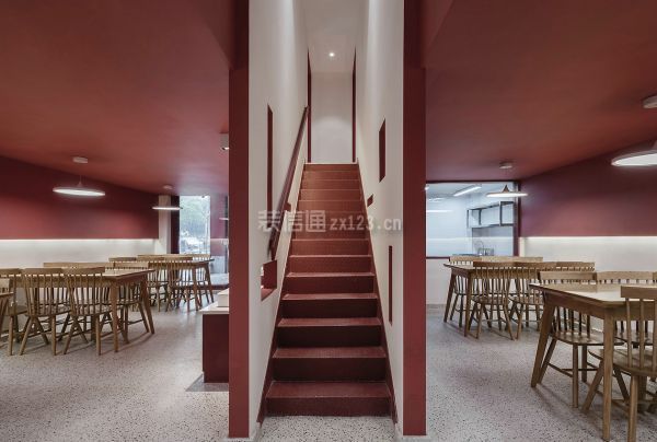 龙虾馆楼梯装修效果图