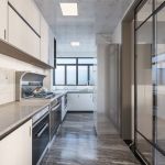 逸静花开香地100平米现代简约三居室装修案例