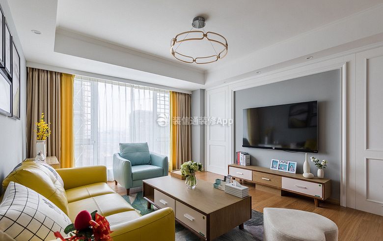 北欧客厅装饰效果图 北欧客厅装修效果图 北欧客厅装修风格