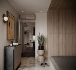 保利中央雲璟95平米极简风格三居室装修案例