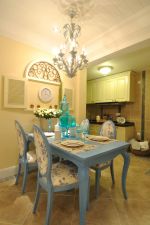 城海滨江春城114平地中海 田园风装修案例