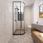 华侨城嘉陵江天235平米现代轻奢四居室装修案例