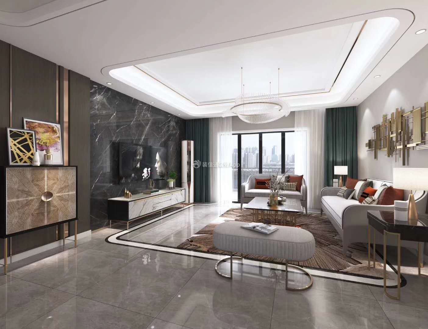 现代风格客厅设计图 现代风格客厅装修效果图