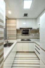 保利金香槟120平米混搭风格四居室装修案例