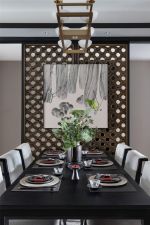 泰吉同诚悦府128平米中式风格装修案例