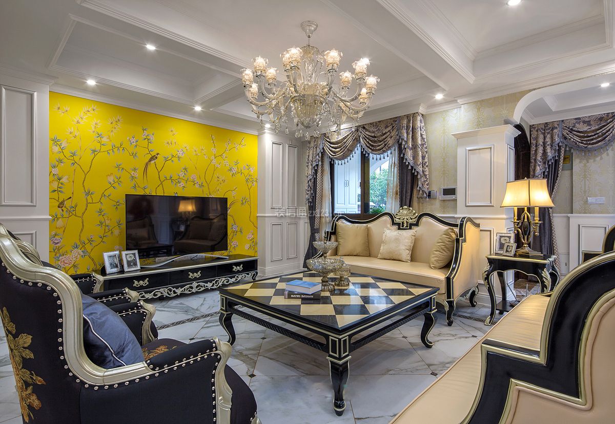 欧式风格客厅装修图 欧式风格客厅装修效果图