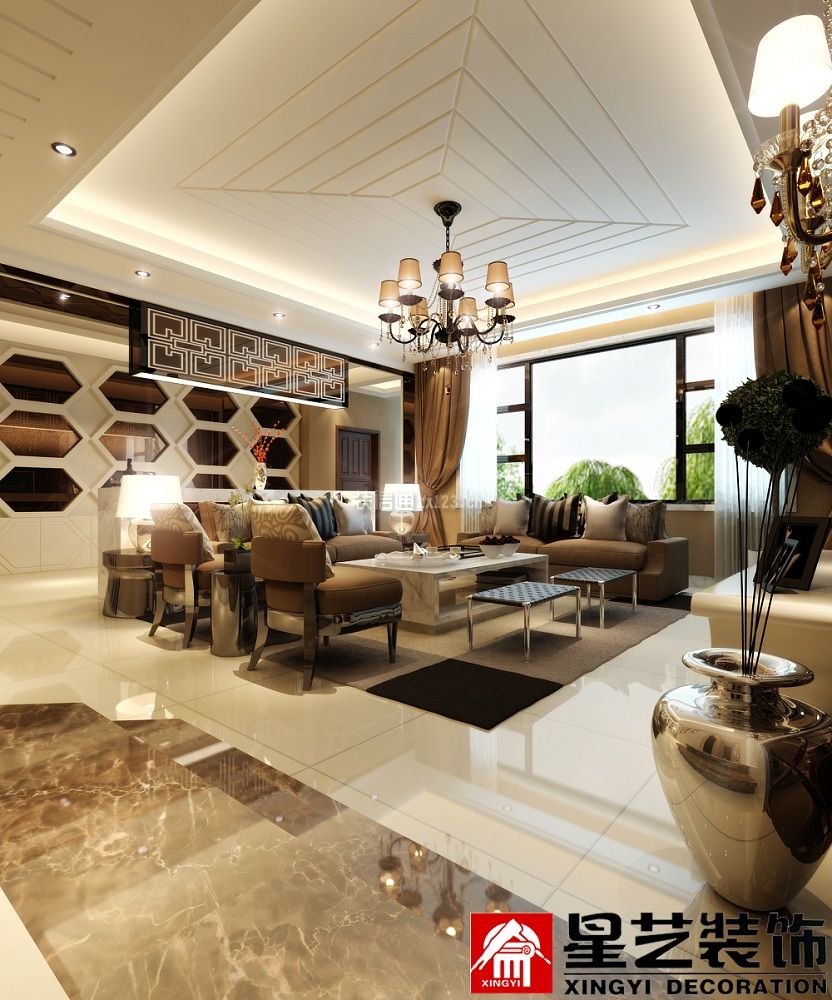 欧式风格客厅家装 欧式风格客厅装修效果图大全 