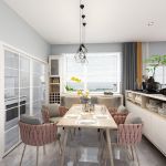 海成星光上院108平米三居室装修案例