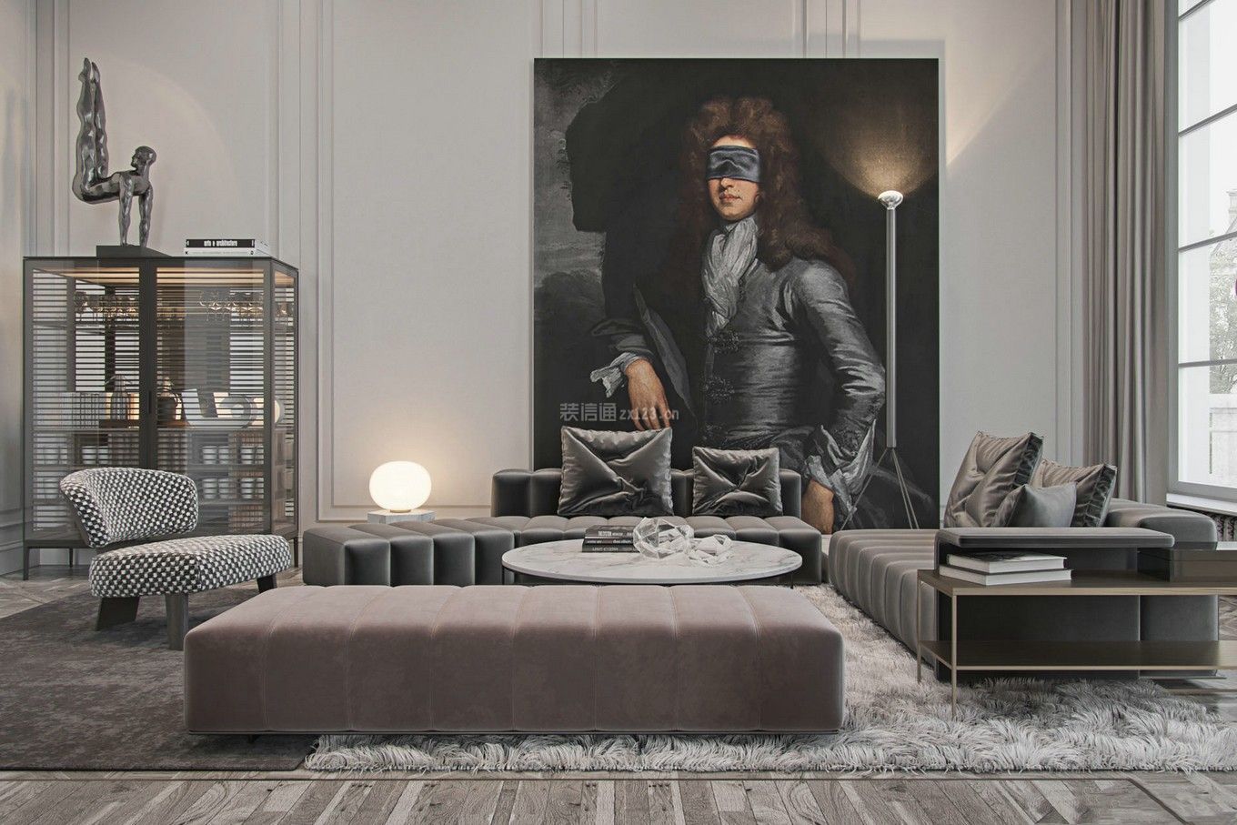 轻奢客厅装修效果图 轻奢客厅