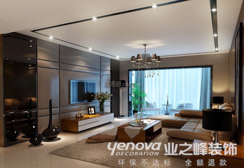 现代简约风格客厅装修效果图大全 现代简约风格客厅装修效果图 