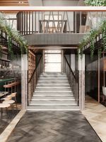 西餐厅北欧风格300平米装修案例