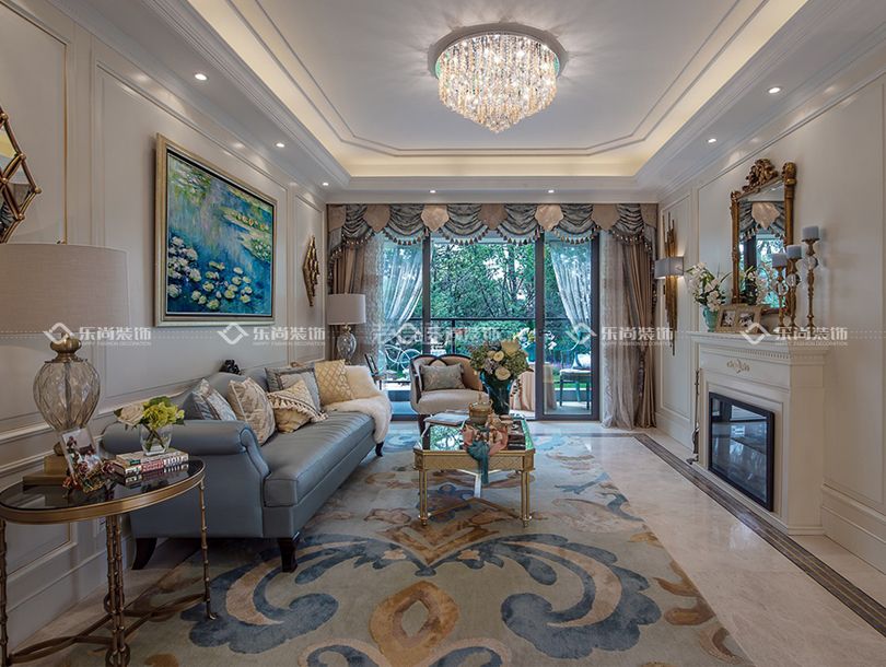 欧式风格客厅装饰效果图 欧式风格客厅装修设计