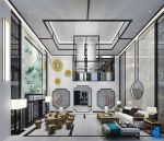 御景天成260平中式风格独栋别墅