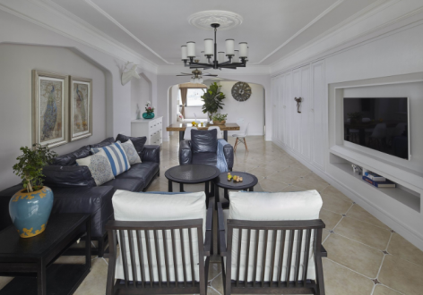 盛世家园137平欧式风格装修案例