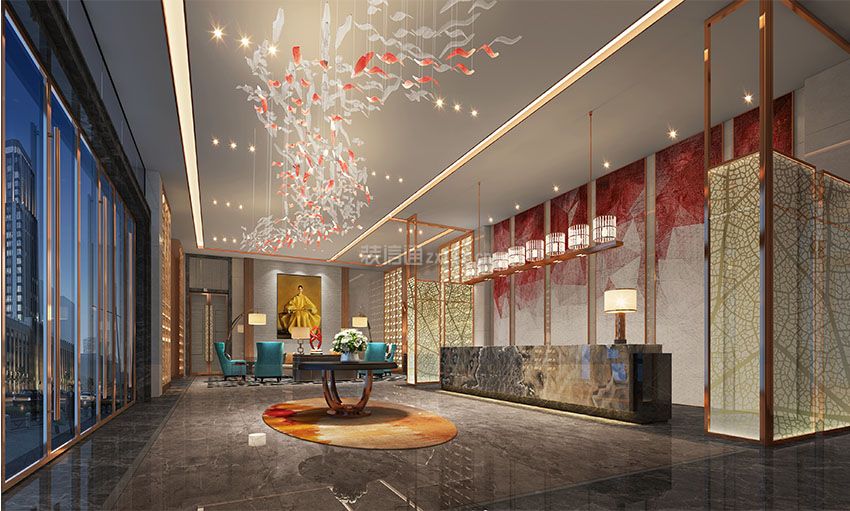 大型酒店装潢 大型酒店装修效果图片