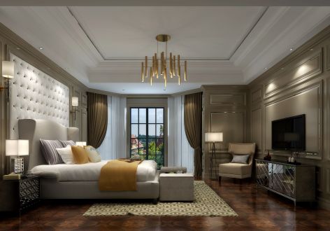 龙湖春生彼岸276平简法风格