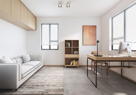 中交锦悦134平现代风格装修案例