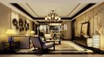 兰亭别院别墅280平新中式风格装修案例