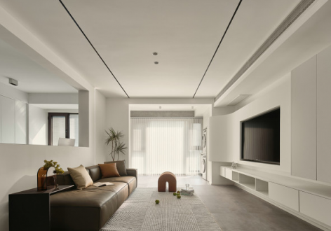 华宇城m8130平简约风格装修案例