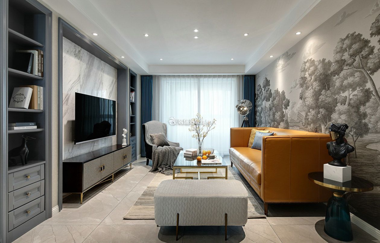 现代简约风格客厅设计 现代简约风格客厅图