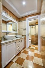 蓝光公园华府美式风格112平米四室两厅装修案例