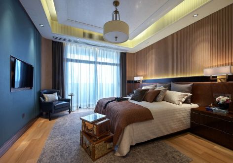 蓝光未来城 新古典风格114平米四室两厅装修案例