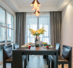 融景城锦峰144平北欧风格装修案例