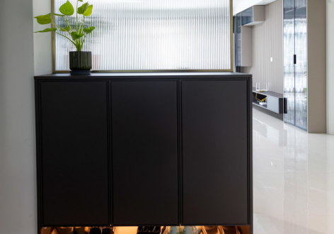 嘉华鑫城120平现代风格装修案例