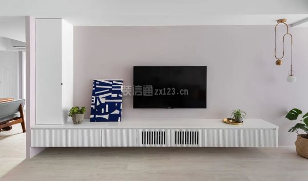 北欧电视墙装修效果图