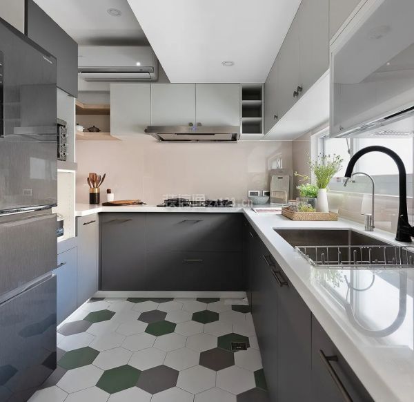 北欧厨房装修效果图