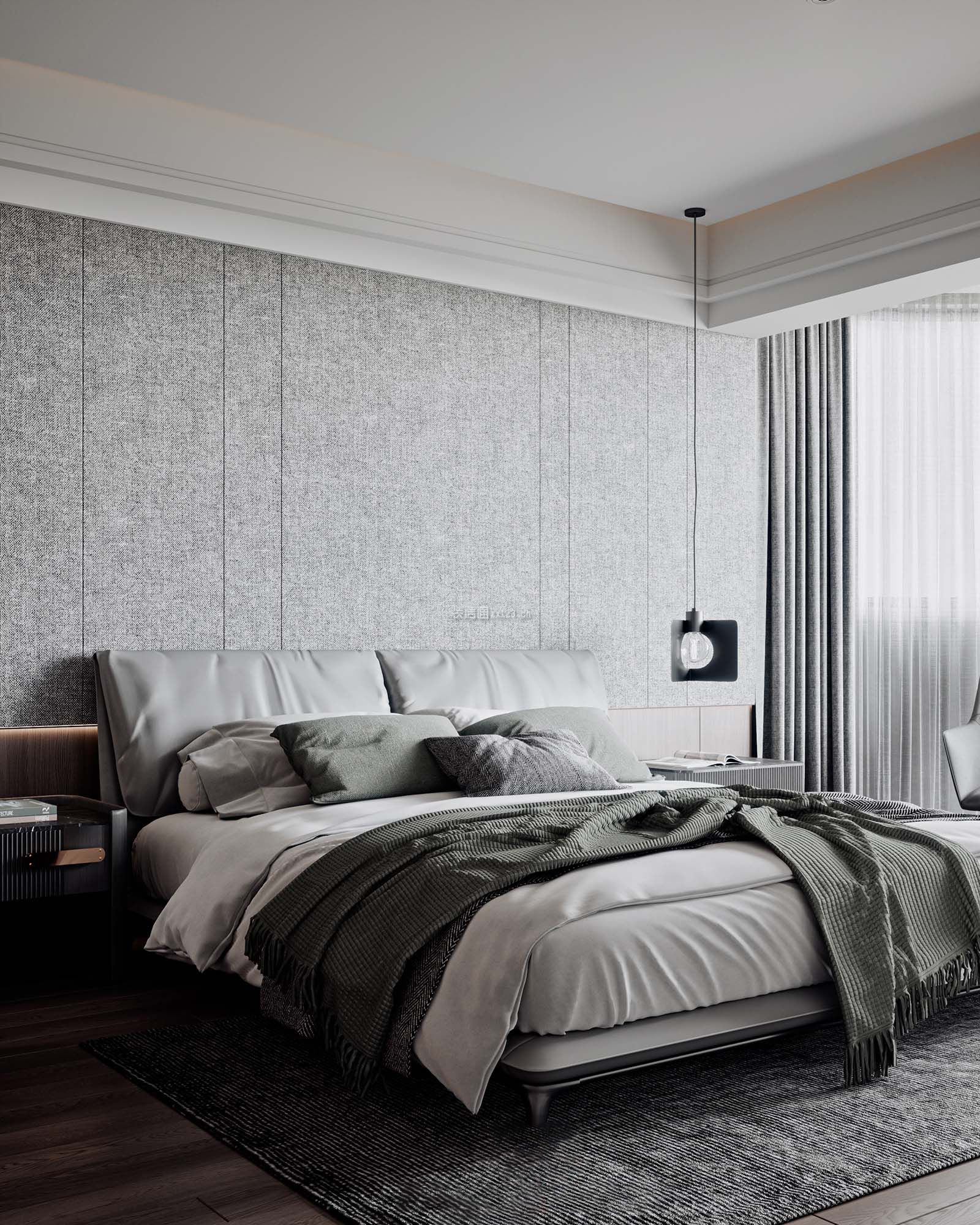 北欧风格卧室装修 北欧风格卧室装修效果图 北欧风格卧室装修效果图大全