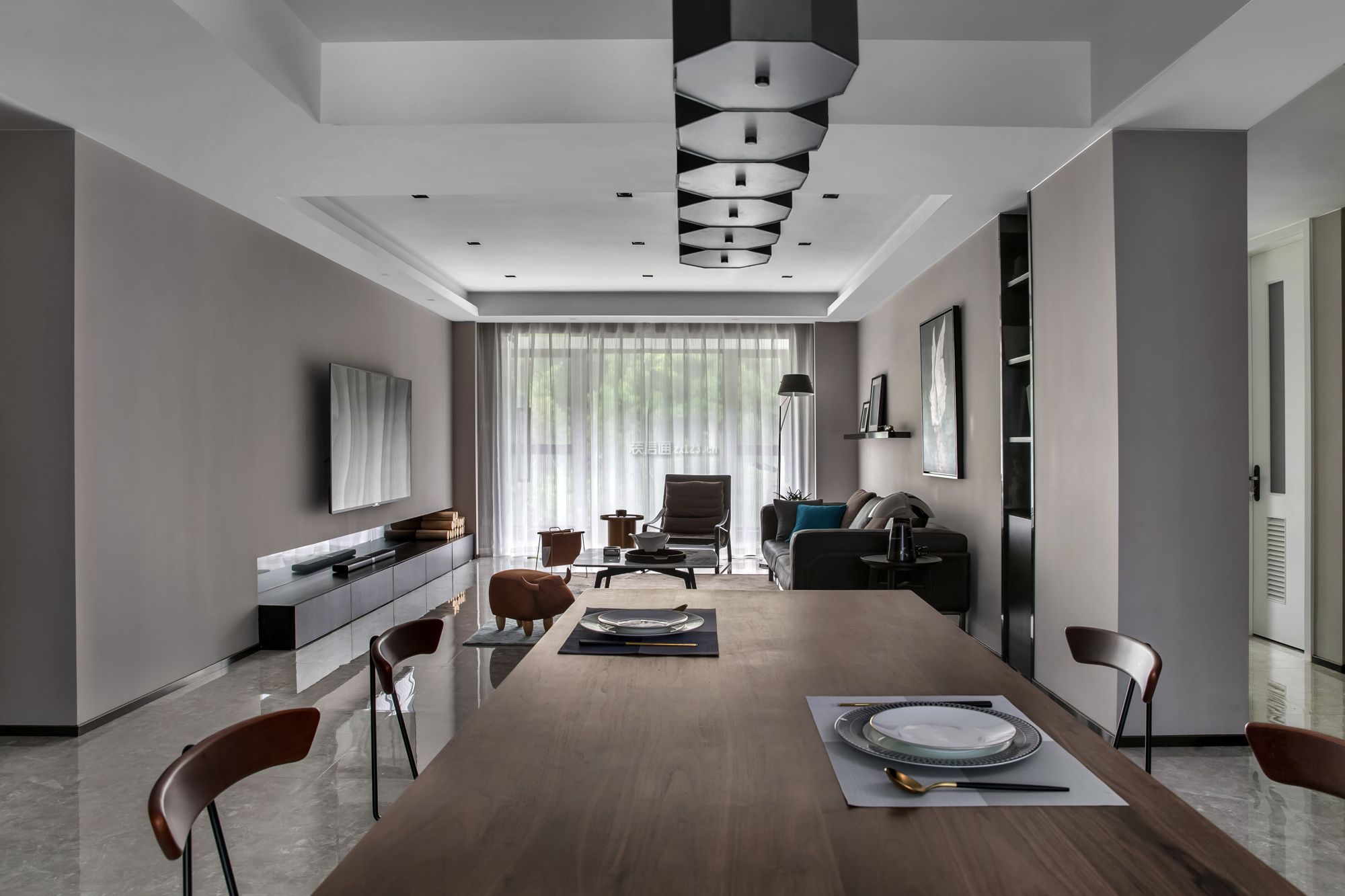 现代风格餐厅 现代风格餐厅装修 现代风格餐厅效果图