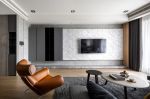 诚投天邻风景105平现代风格装修案例
