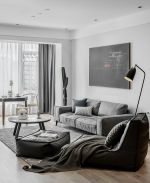 金辉御江府142平现代风格装修案例