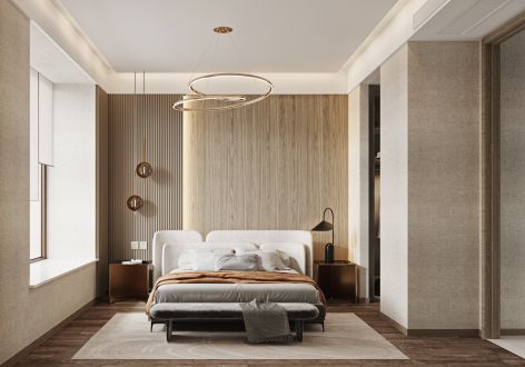 万科金开悦府华悦108平现代风格装修案例