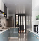 中建·滨江星城126平现代风格装修案例