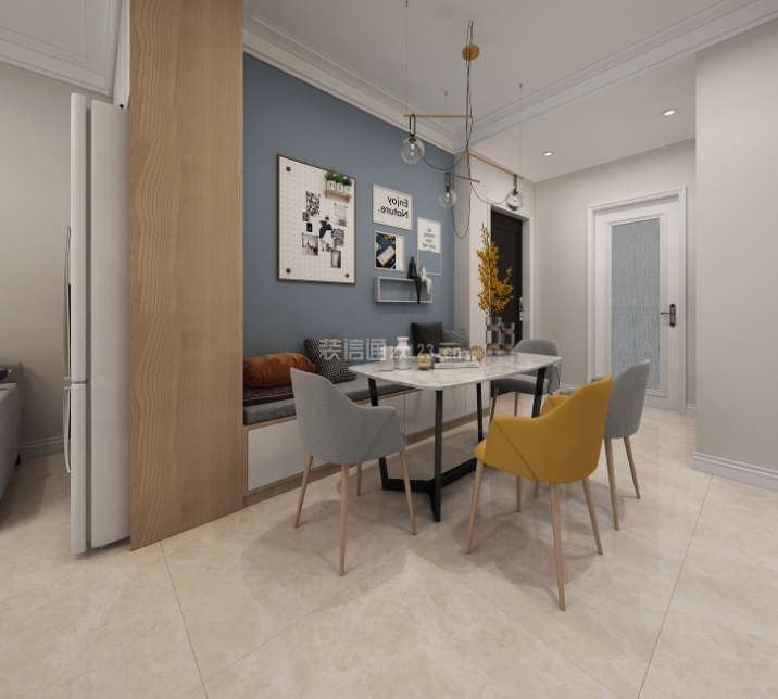 北欧风格餐厅 北欧风格餐厅装修设计 北欧风格餐厅装修