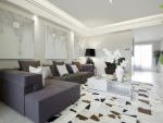 两江春城春逸苑126平现代风格装修案例